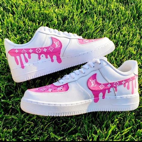 Custom Air Force one drip, Tennessee Bound👓 | Nike shoes girls, Nike ...