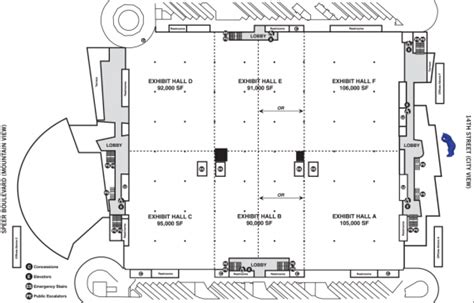 Colorado Convention Center Map – Verjaardag Vrouw 2020