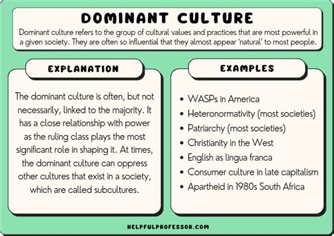 Dominant Culture: Definition and 10 Examples (2023)