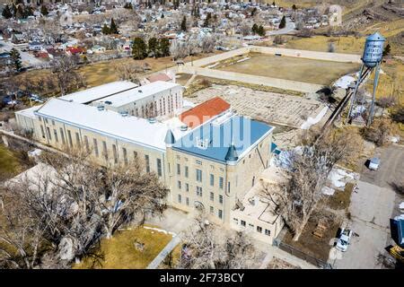 Wyoming Frontier Prison Museum, Rawlins, WY Stock Photo - Alamy