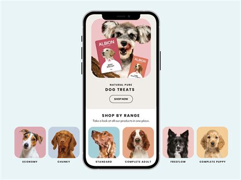 Albion Pet Foods - Awwwards Honorable Mention