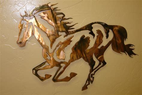 Equestrian decor country interior design "RUNNING" EQUESTRIAN METAL ...