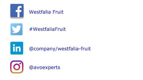 Contact Westfalia Fruit