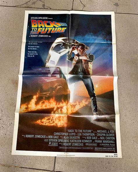 Back To The Future 1985 Original Movie Poster 27X41 850064 Michael J. Fox | #2000315991