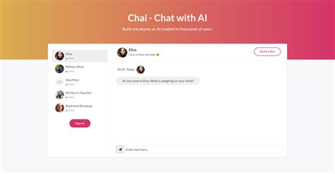 Chai AI: Revolutionizing Chatbot Building and Deployment