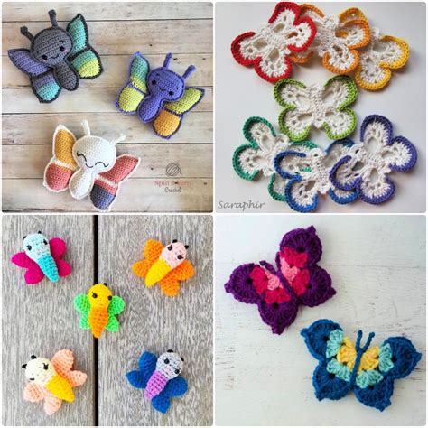 25 Free Crochet Butterfly Patterns {PDF Pattern}