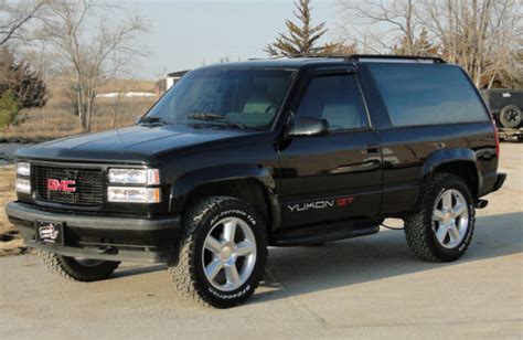 1994 Black 4x4 GMC Yukon GT - Excellent Condition - Everything Works - Classic GMC Yukon 1994 ...