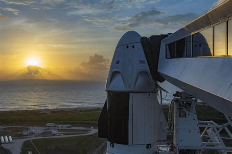 Space Launch Now - SpaceX DM-2 Crew Dragon Docking