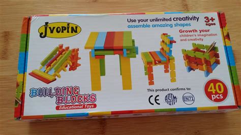 Temporary Waffle: The JVOPIN Educational Toys Building Blocks Set