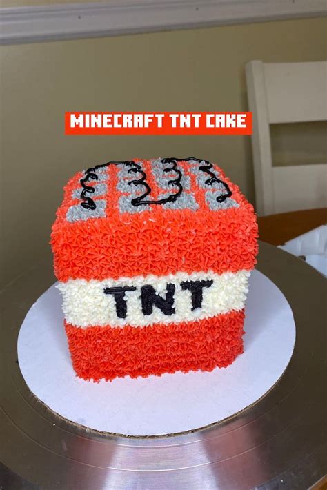 How to make a minecraft tnt cake – Artofit