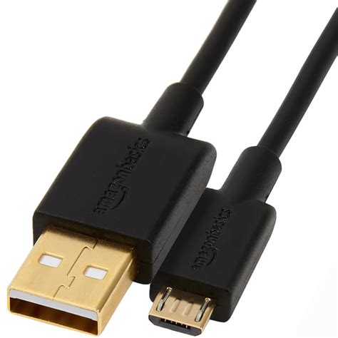 Buy Amazon Basics USB-A to Micro USB Fast Charging Cable, 480Mbps ...