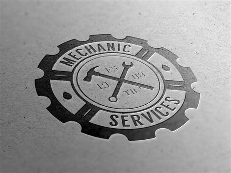 Set of vintage mechanic logos | Vintage mechanics, Mechanics logo, Logo set