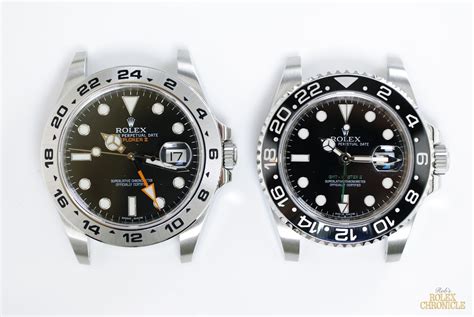 Rolex Model Comparison: Explorer II Vs GMT-Master II - Rob's Rolex Chronicle