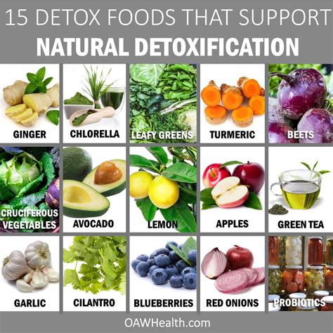 15 Detox Foods That Support Natural Detoxification - OAWHealth