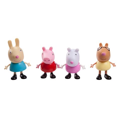 Peppa Pig - Peppa and Friends 3" 4 pack - English Edition | Toys R Us Canada