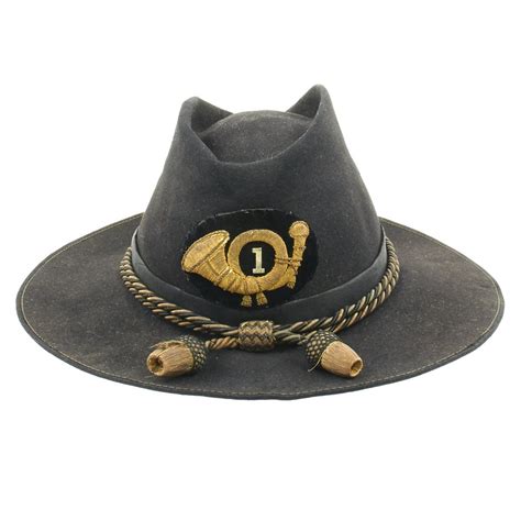 Original U.S. Civil War Union Officer Slouch Hat - 1st Infantry ...