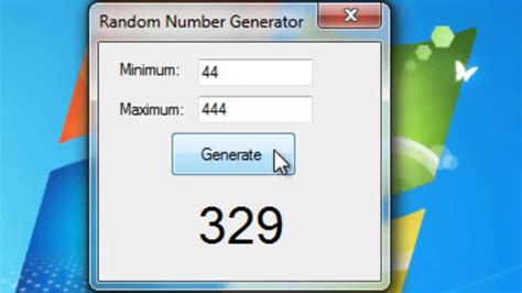 Visual Basic Random Number Generator - YouTube