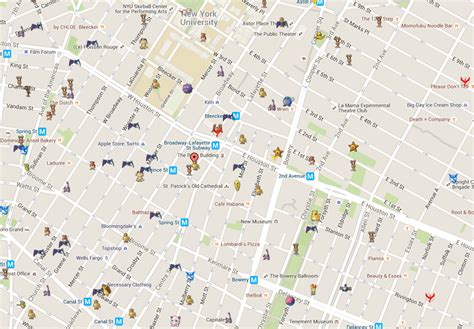 Pokémon Go Map Reveals Pokémon Locations in Real Time - Thrillist