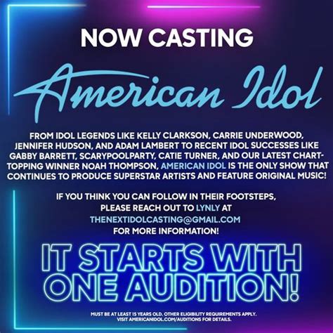 Get on American Idol in 2023 Season 21 Get on American Idol in 2023 ...