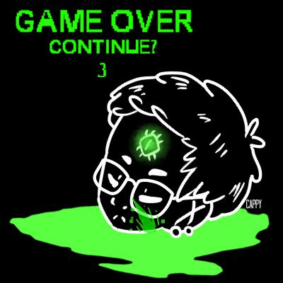 GAME OVER [gif] by KippKapp on DeviantArt