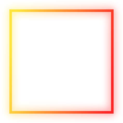 square gradient outline element 10074373 PNG