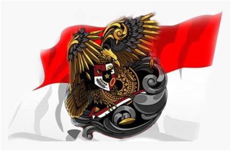 #garuda #merahputih #indonesia #nusantara #scworldflags - Garuda Pancasila 3d Model, HD Png ...