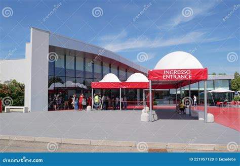 Exterior of the Ferrari Museum - Maranello - Italy Editorial Image ...