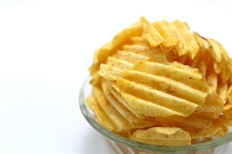 Delicious Potato Chips In Bowl Free Stock Photo - Public Domain Pictures