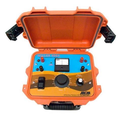 Soil Resistance Meters for Resistivity Testing - Gilson Co.