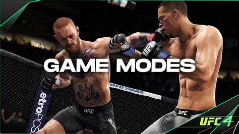 UFC 4 Game Modes: Career Mode, Custom Events, Blitz Battles, Gameplay, Cover Stars & More