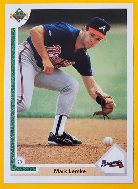 Mark Lemke #419 Prices | 1991 Upper Deck | Baseball Cards