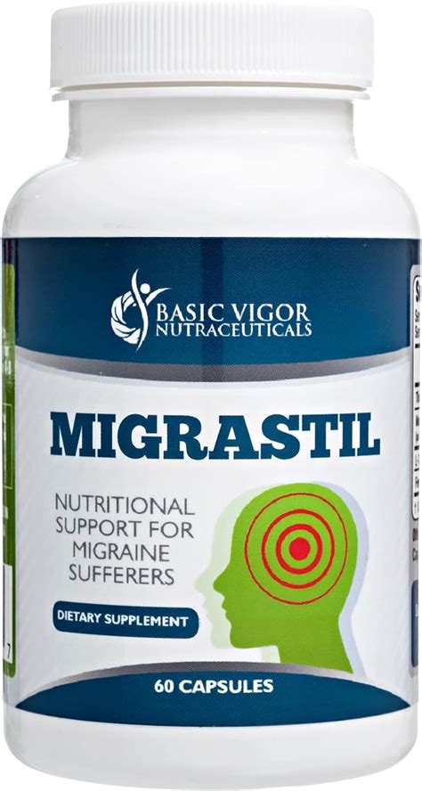 Buy Migrastil Migraine Relief Capsules (60 Capsules) - Natural ...