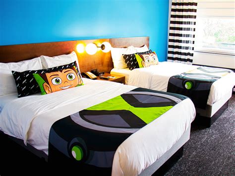 Character Room - 2 Double Bed + Poolside | Cartoon Network Hotel