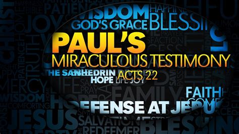 Acts 22 - Paul’s Miraculous Testimony - YouTube