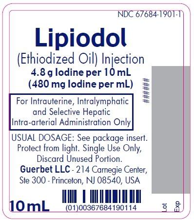 Lipiodol: Package Insert / Prescribing Information