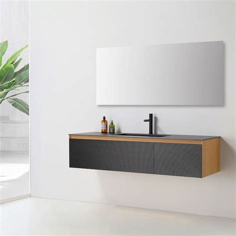 Montague Floating Single Bathroom Vanity (60") | West Elm