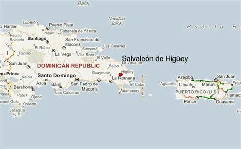 Higuey Dominican Republic Map - Cities And Towns Map