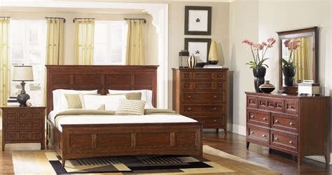 Harrison Panel Bedroom Set from Magnussen Home (B1398-54H-54F-54R) | Coleman Furniture