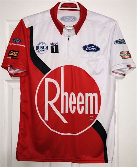 2023 Kevin Harvick RHEEM Racing Nascar Pit Crew Shirt Stewart Haas Ford | eBay