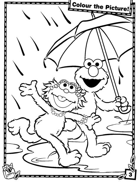 Free Printable Elmo Coloring Pages For Kids