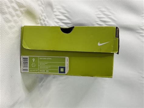 Nike Shox Lethal Men's Athletic Sneaker Shoes Box Only - Gem