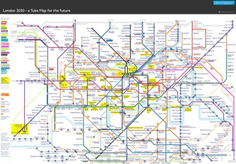 12 Maps Of Alternative Londons | Londonist