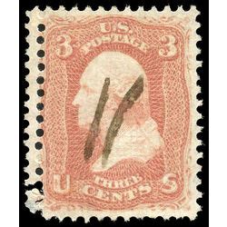 Buy US #94 - Washington (1867) 3¢ - Grill F | Arpin Philately