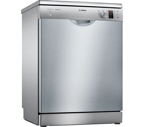 Buy BOSCH Serie 2 SMS25EI00G Full-size Dishwasher - Silver | Free Delivery | Currys