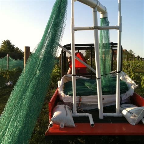 Installation and Removal of Woven Bird Netting – MDTgrow.com