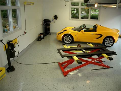 2 Post Car Lift For Home Garage — Schmidt Gallery Design