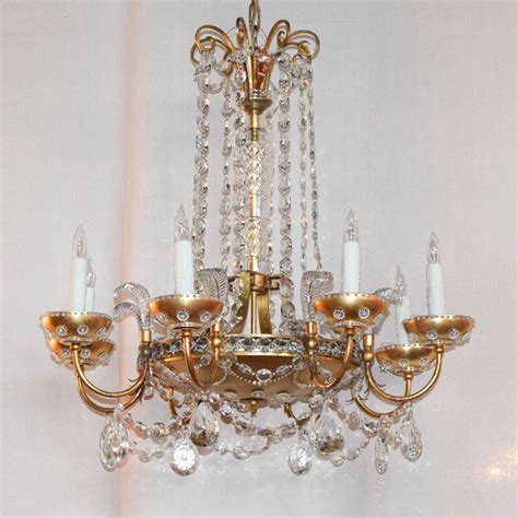 Large Italian Chandelier with Crystal - The Big Chandelier