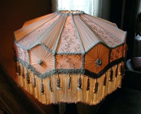 Image result for fringe lamp shades | Victorian lampshades, Victorian lamps, Vintage lampshades