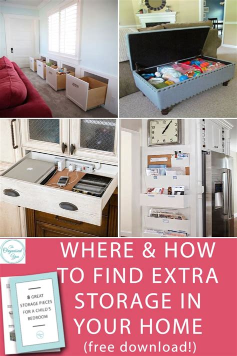 Where and how to find extra storage in your home-Blog | Home Organisation-The Organised You ...