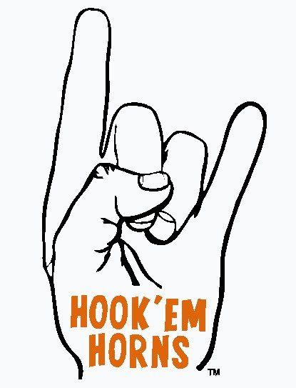 HOOK EM | Texas longhorns football, Texas longhorns logo, Longhorns ...